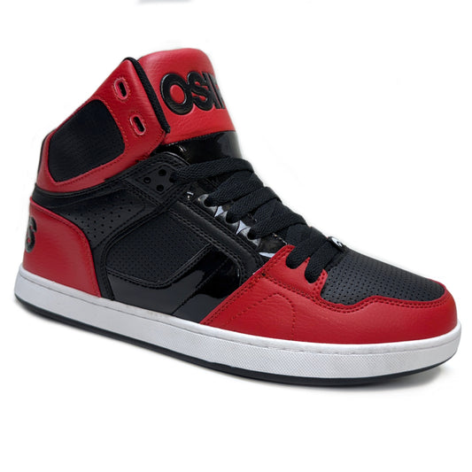 OSIRIS SHOES NYC 83 CLK RED BLACK BLACK TRAINERS