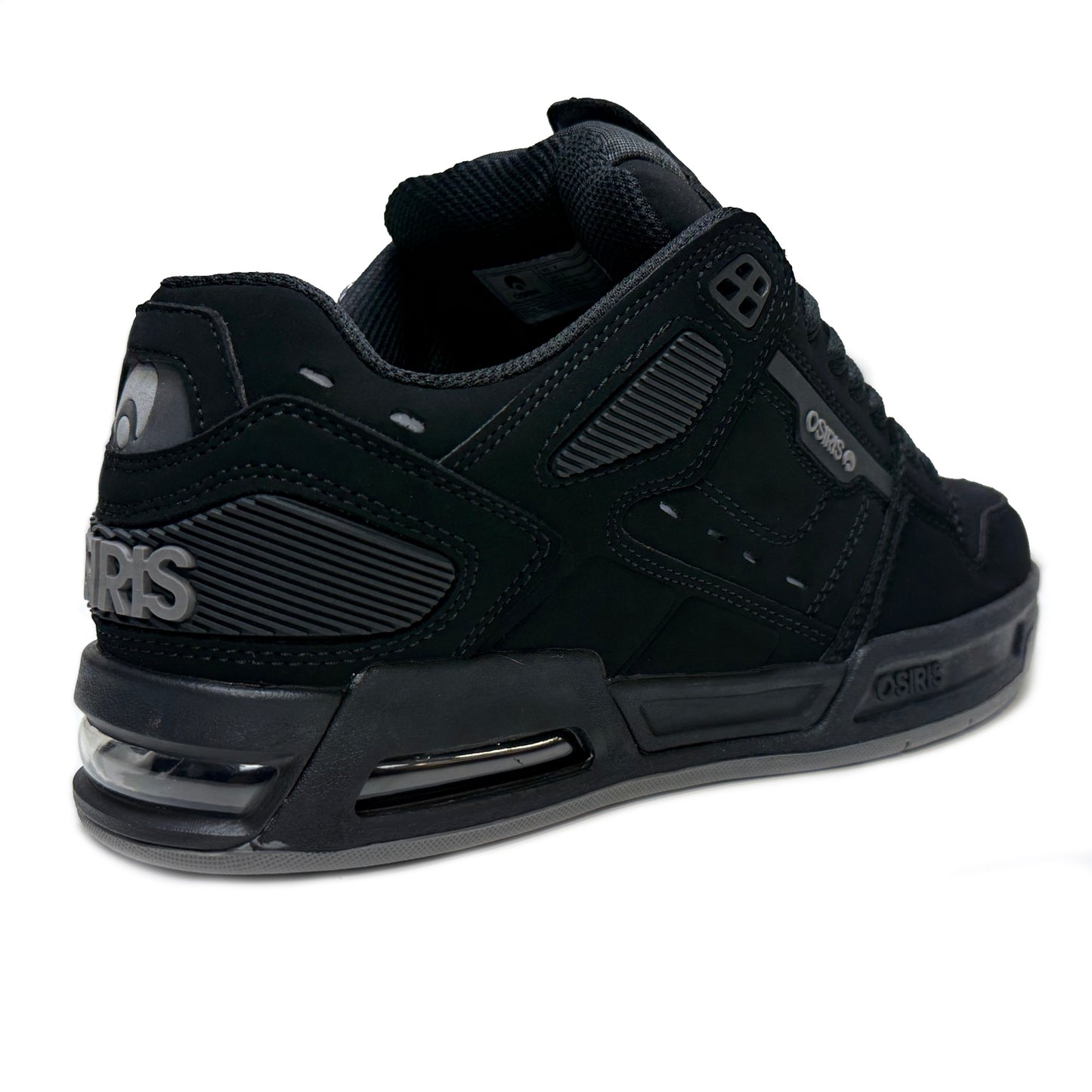 OSIRIS SHOES PERIL BLACK BLACK GREY TRAINERS