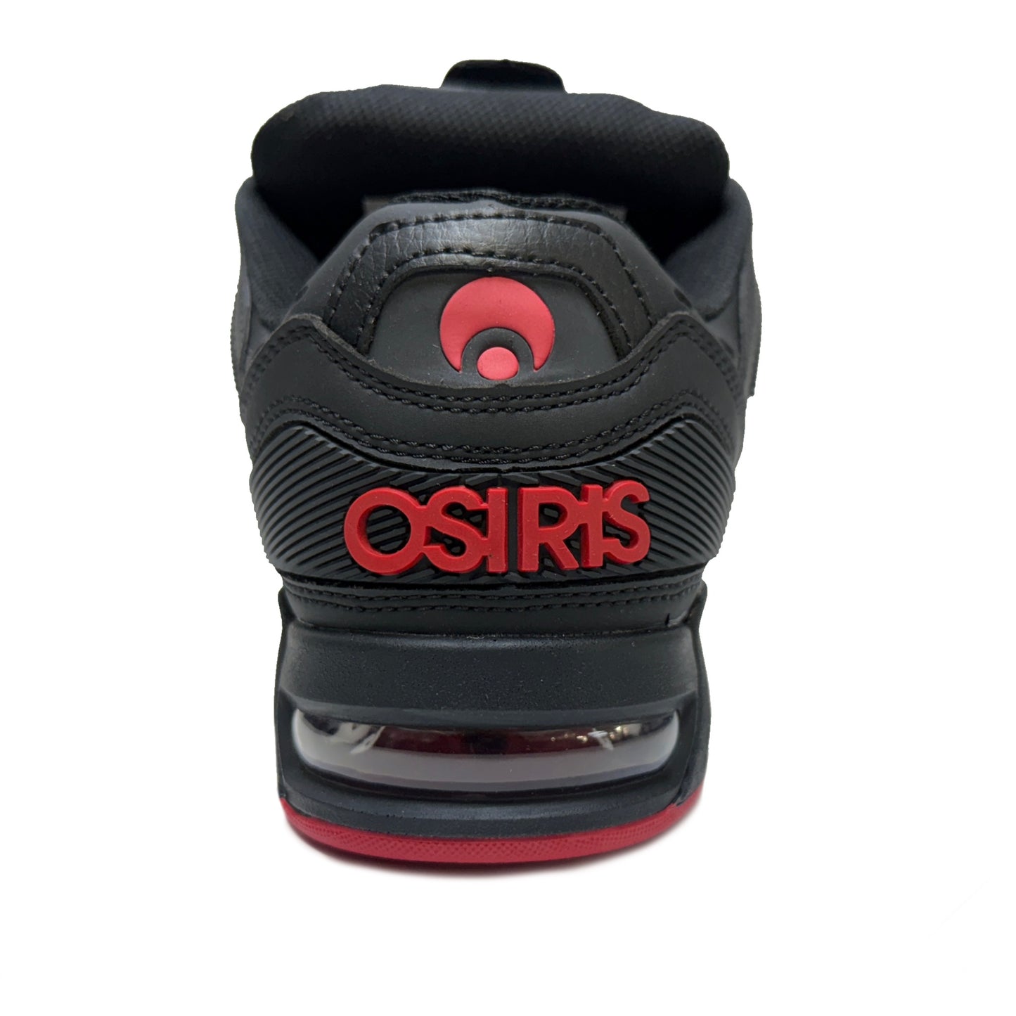 OSIRIS SHOES PERIL BLACK RED TRAINERS