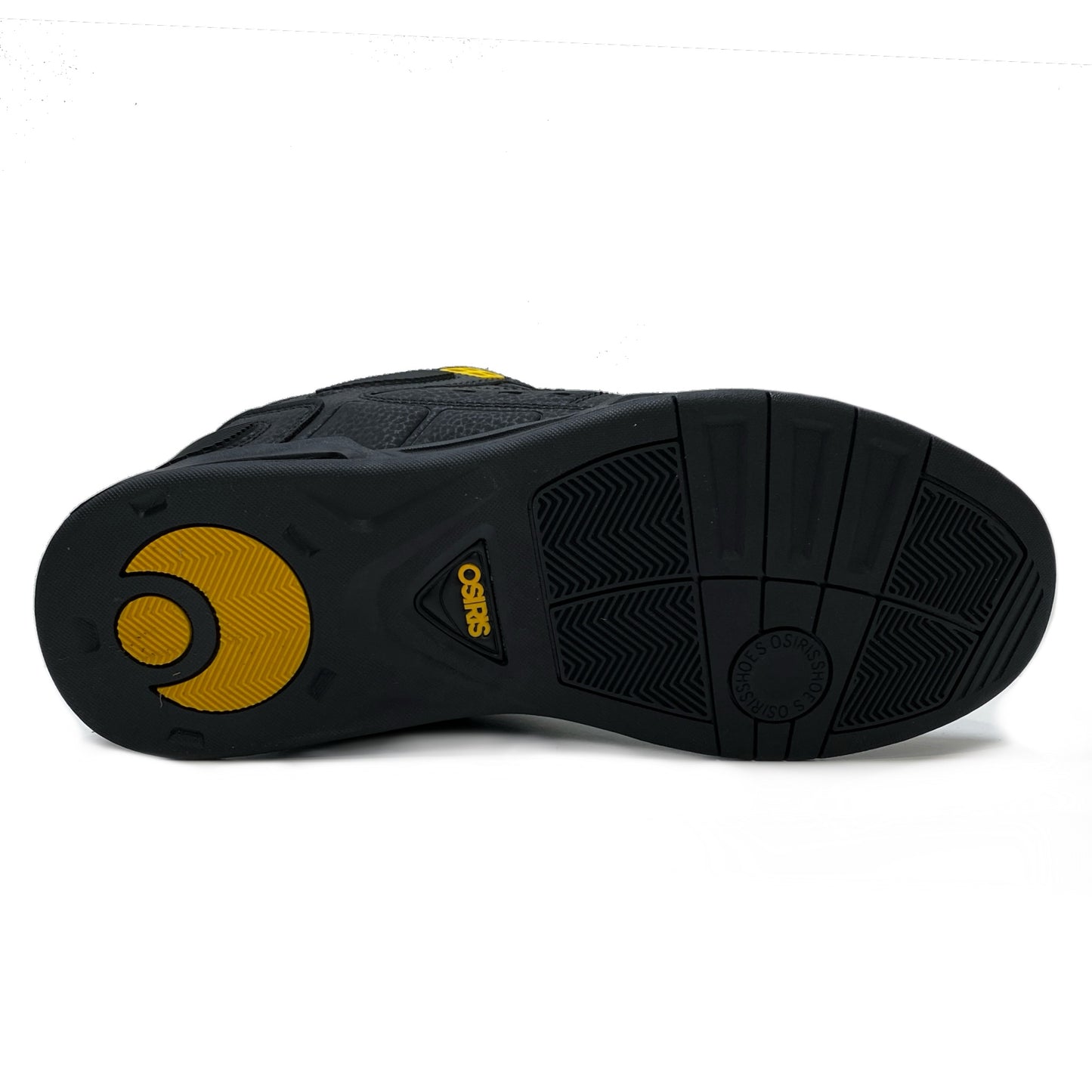OSIRIS SHOES PERIL BLACK YELLOW TRAINERS