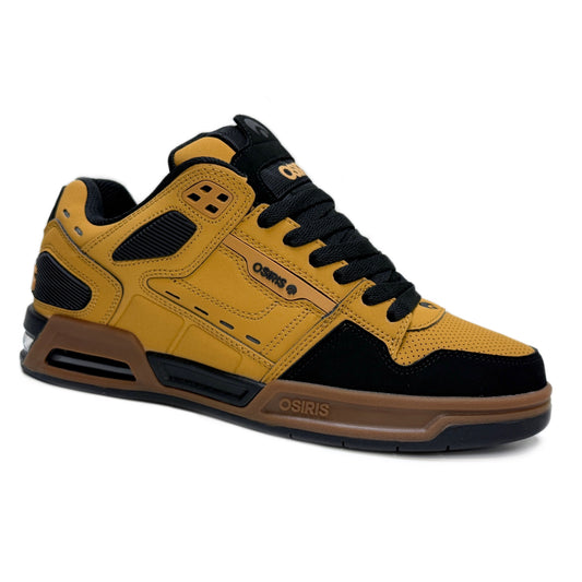 OSIRIS SHOES PERIL WORKWEAR BLACK GUM TRAINERS