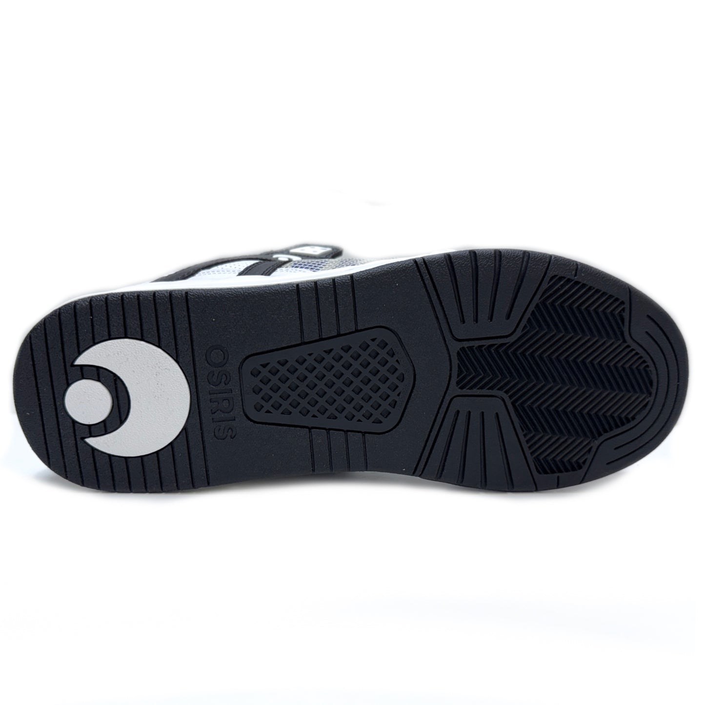 OSIRIS SHOES PIXEL WHITE BLACK BLUE TRAINERS