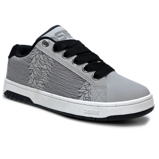 OSIRIS SHOES TROMA ALT GREY WHITE PULSE TRAINERS