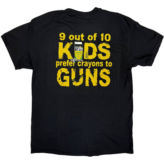 Pearl Jam Unisex T-Shirt: Choices (Black) (Back Print)