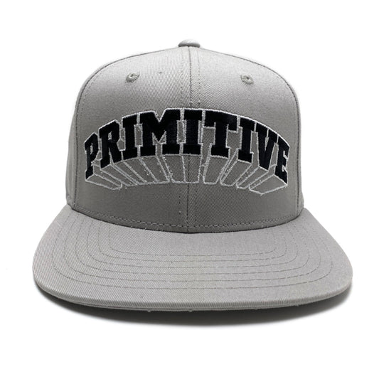 PRIMITIVE X MY HERO ACADEMIA SNAPBACK CAP GREY