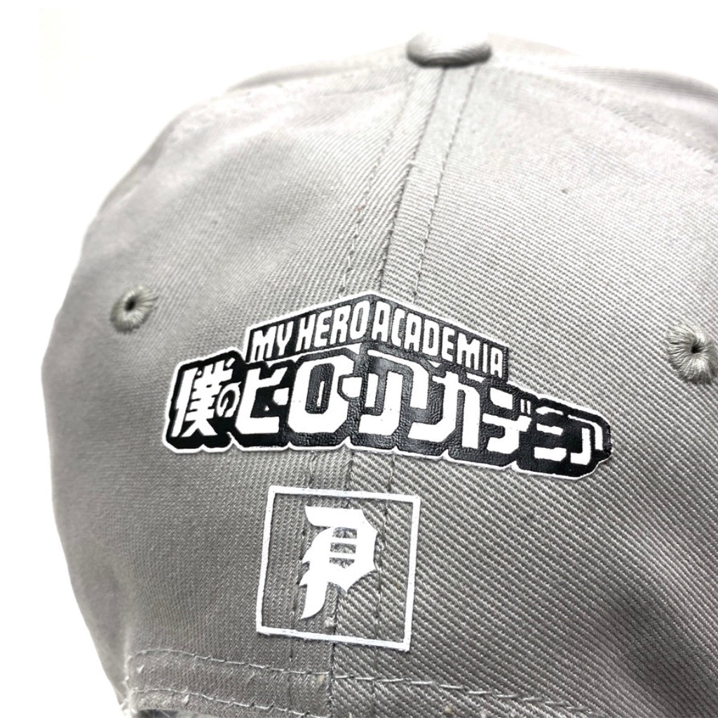PRIMITIVE X MY HERO ACADEMIA SNAPBACK CAP GREY