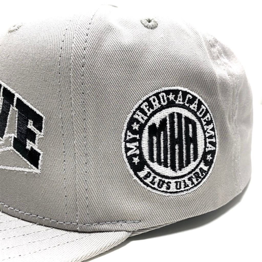 PRIMITIVE X MY HERO ACADEMIA SNAPBACK CAP GREY