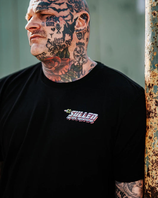SULLEN CLOTHING RIVER BLASTER BLACK PREMIUM T-SHIRT