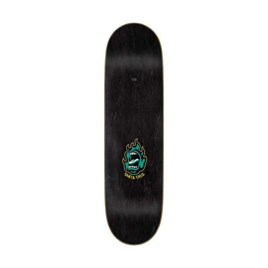 SANTA CRUZ BIRCH DECK SCREAMING FLAME 7 PLY BIRCH GREEN 8.5