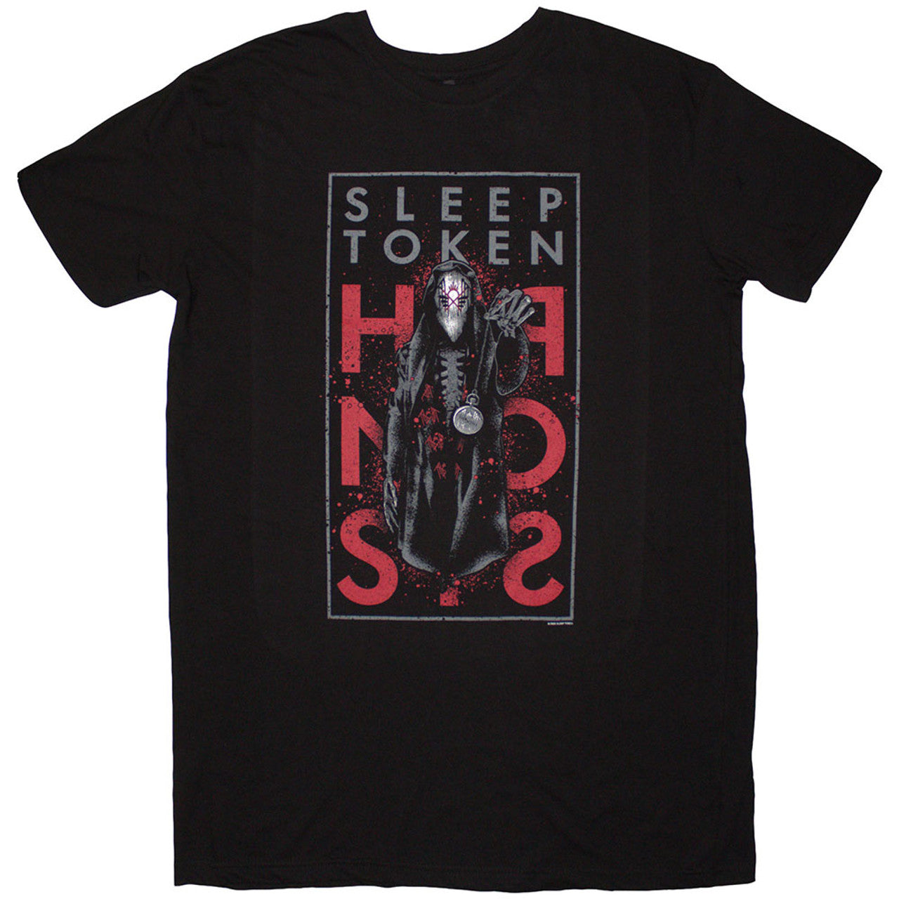 SLEEP TOKEN LADY DRESS T-SHIRT HYPNOSIS BLACK