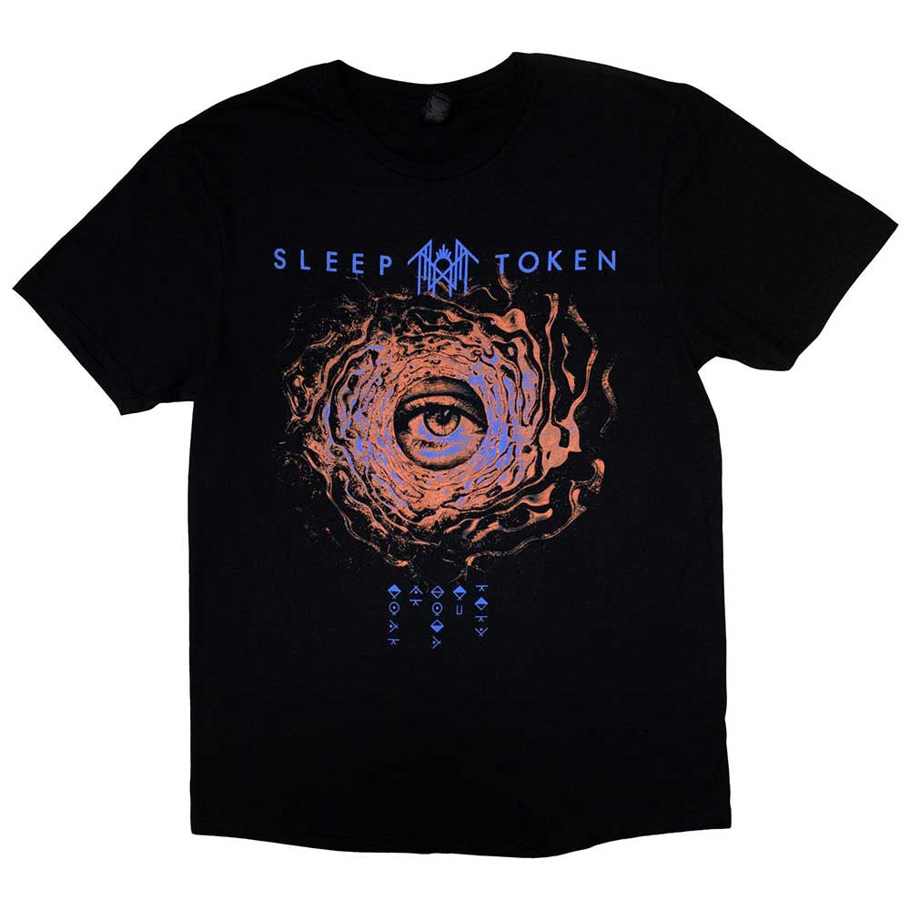 SLEEP TOKEN VORTEX EYE UNISEX BLACK T-SHIRT