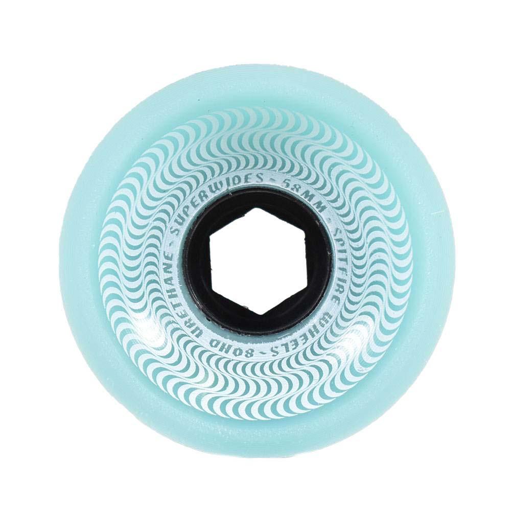 SPITFIRE FORMULA WHEELS SUPERWIDE 80 HD 58MM SEAFOAM BLUE