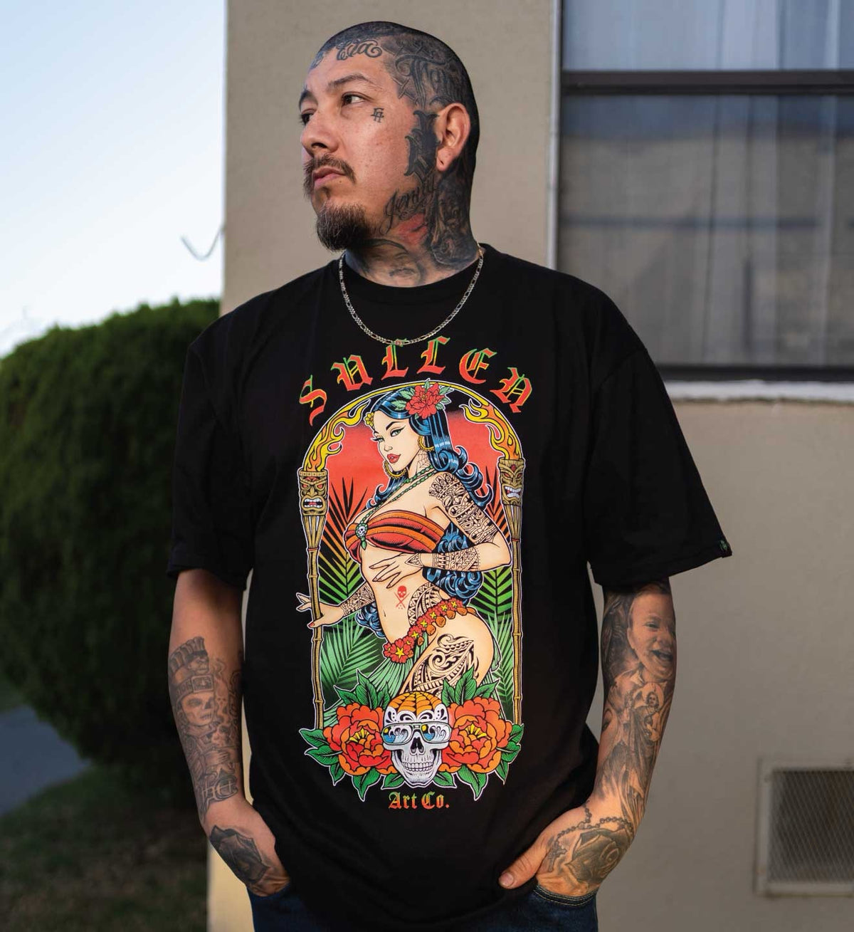 SULLEN CLOTHING HULA GIRL STANDARD T-SHIRT