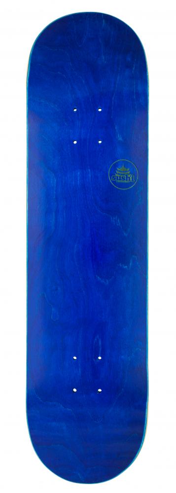 SUSHI DECKS PAGODA STAMP BLUE 8.125