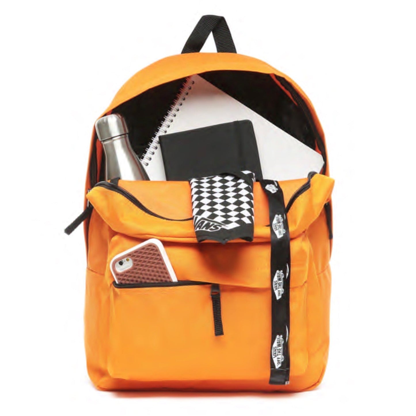 VANS REALM ORANGE BACKPACK