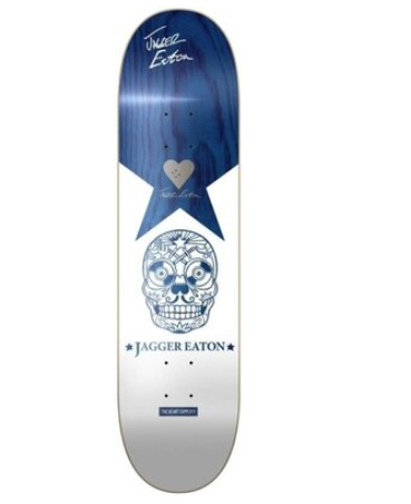 Heart Supply Jagger Eaton Signature Skateboard Deck 8,25'' Blue