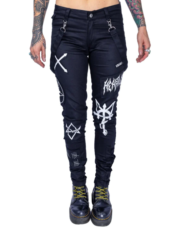 POIZEN HEARTLESS BRUJA PANTS LADIES