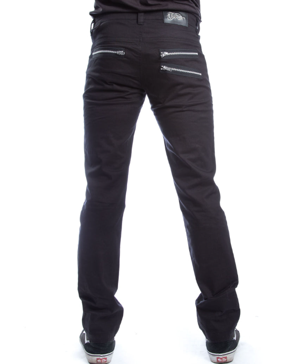VIXXIN JUSSI BLACK UNISEX PANTS