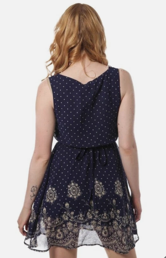 INNOCENT CUTIE DRESS NAVY