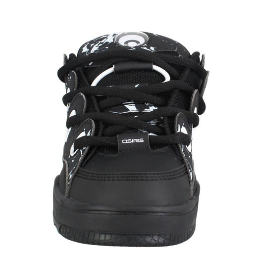 OSIRIS SHOES D3 OG BLACK WHITE MARBLE TRAINERS
