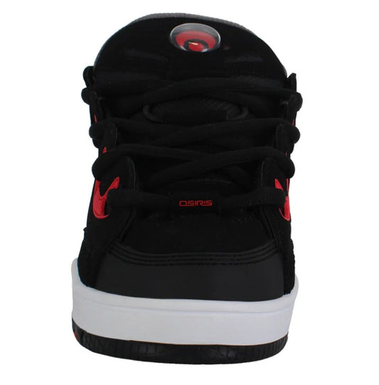 OSIRIS SHOES D3 E BLACK CHARCOAL RED TRAINERS