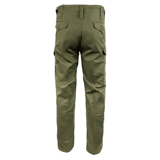 KHAKI GREEN HEAVYWEIGHT COMBAT TROUSERS