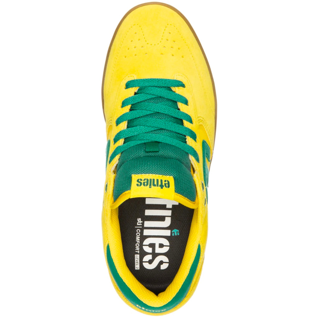 ETNIES WINDROW X ROOTS YELLOW TRAINERS