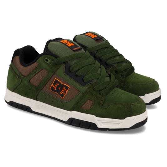 DC SHOES STAG OLIVE GREEN TRAINERS