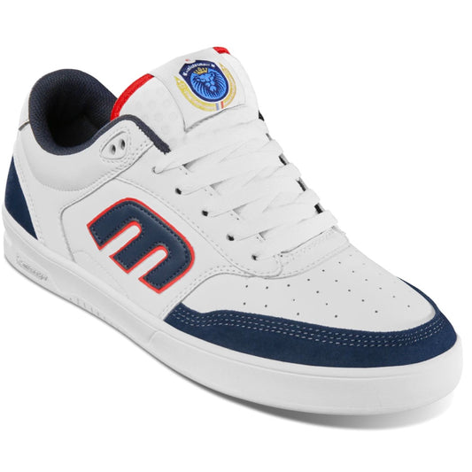 ETNIES THE AURELIEN MICHELIN X ROOTS WHITE NAVY RED TRAINERS