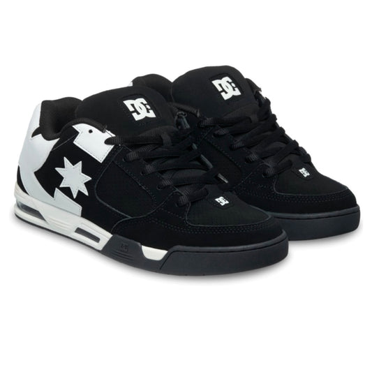 DC SHOES COMMAND BLACK WHITE TRAINERS