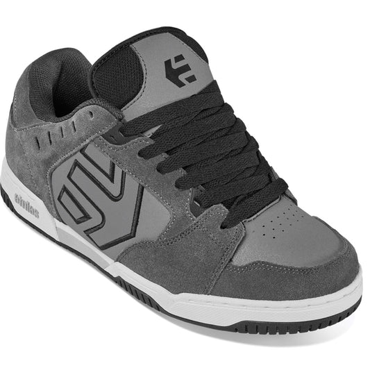 ETNIES FAZE GREY BLACK TRAINERS