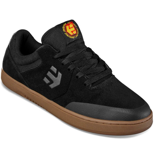 ETNIES MARANA MICHELIN X SANTA CRUZ BLACK GUM TRAINERS