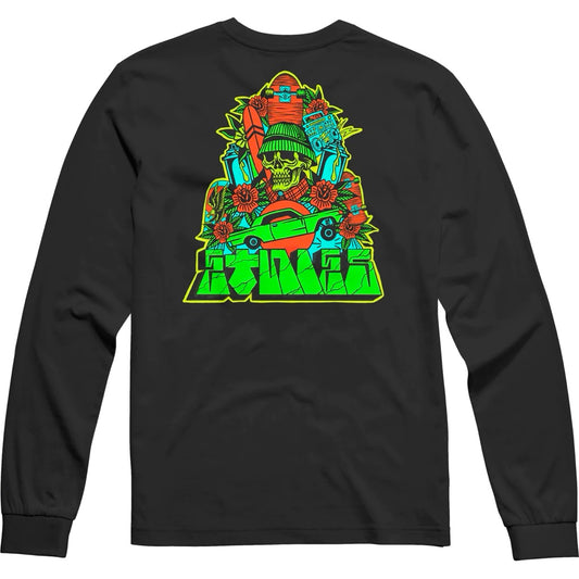 ETNIES DYSTOPIA ROSE LS BLACK T- SHIRT