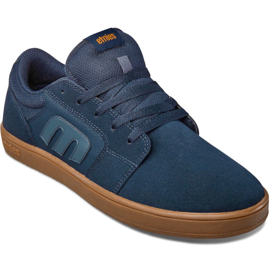 ETNIES CRESTA NAVY GUM TRAINERS