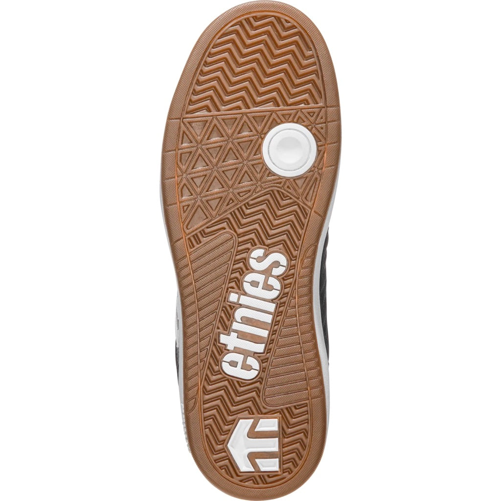 ETNIES CRESTA BLACK & WHITE TRAINERS