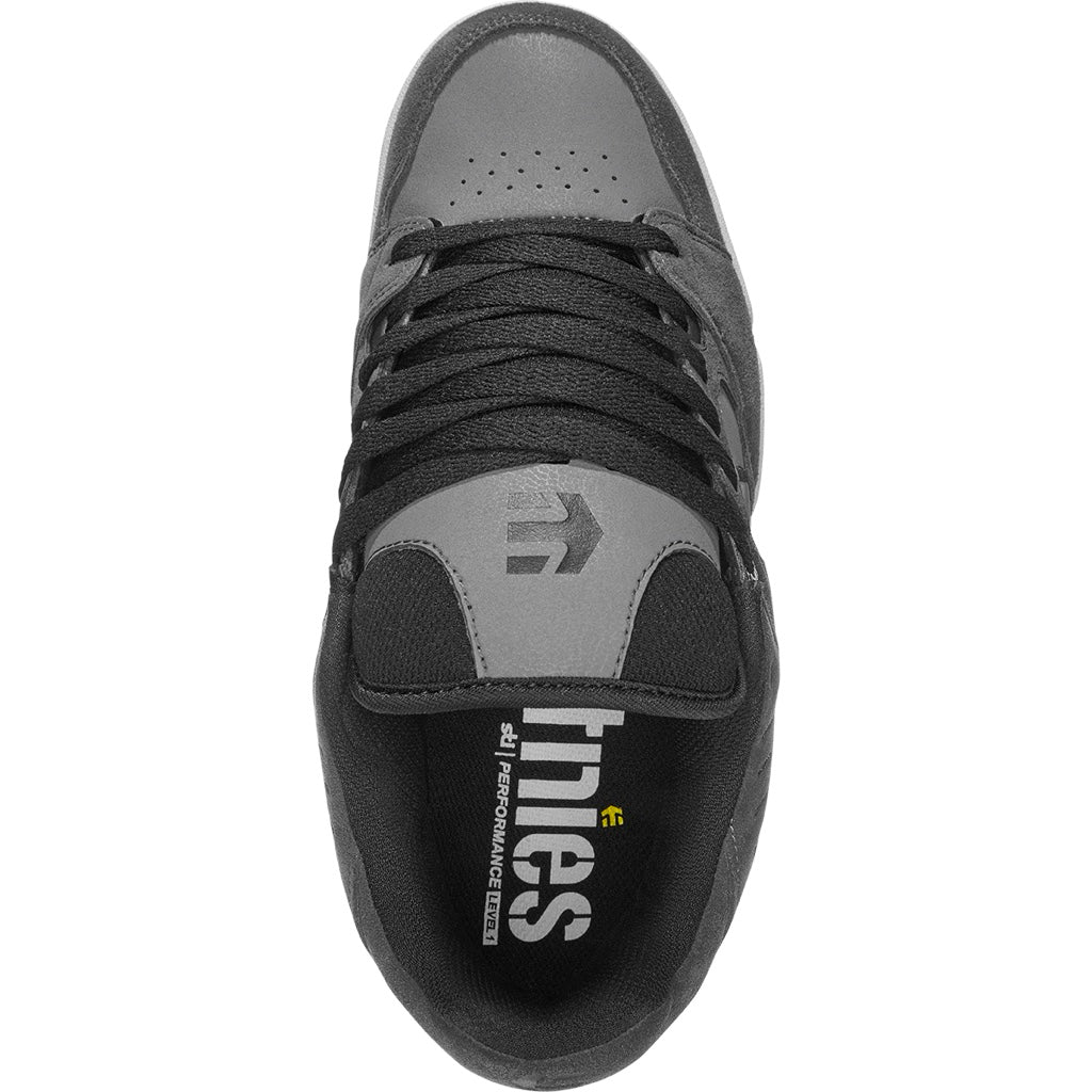 ETNIES FAZE GREY BLACK TRAINERS