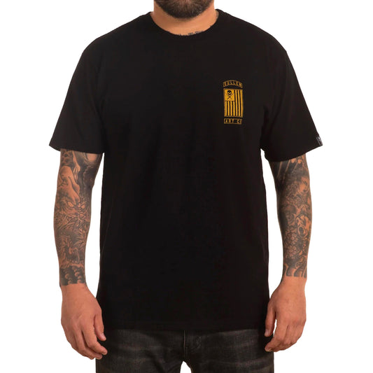 SULLEN CLOTHING DISHONOR JET BLACK PREMIUM T-SHIRT (L)