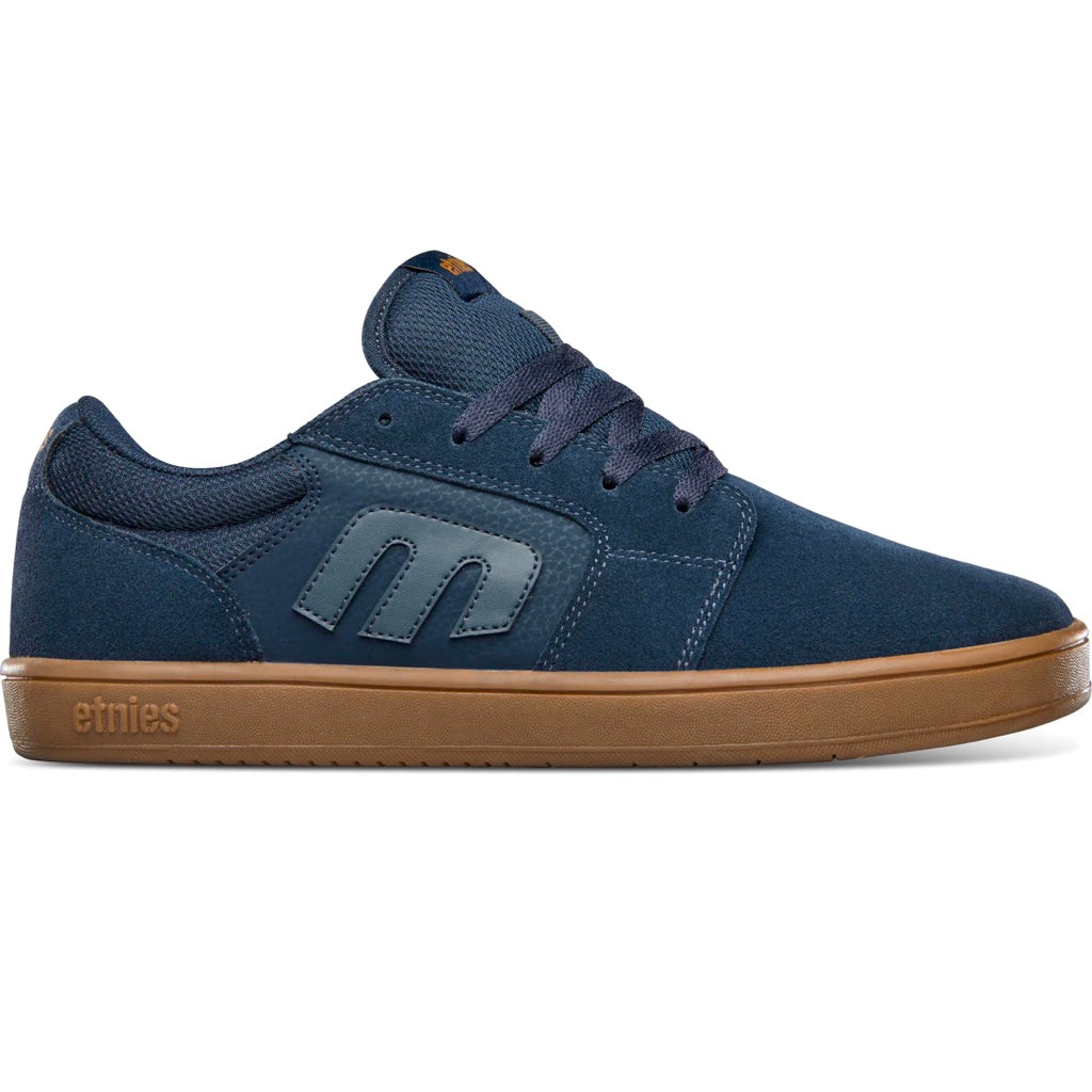 ETNIES CRESTA NAVY GUM TRAINERS Rageclothingstore