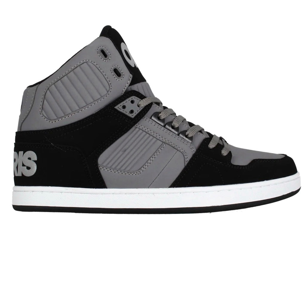 OSIRIS SHOES NYC 83 CLK BLACK GREY WHITE TRAINERS