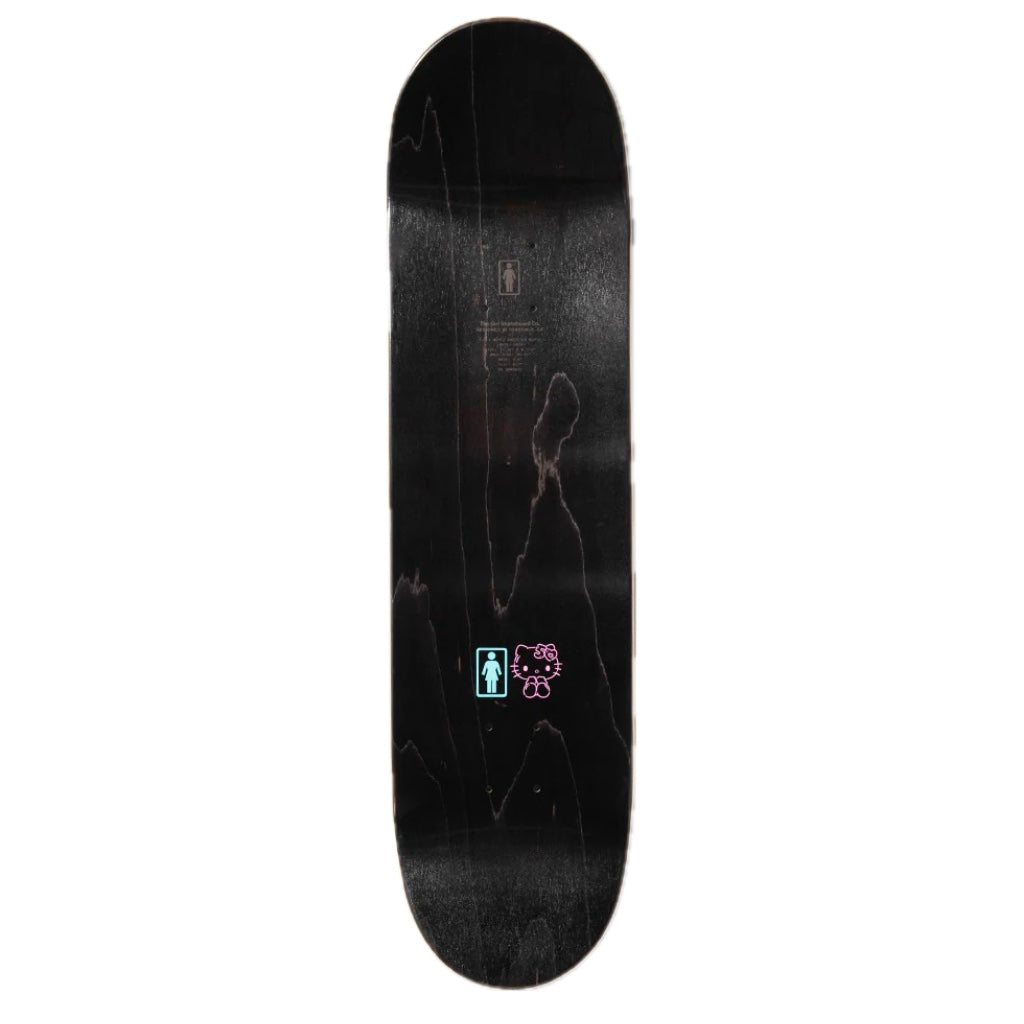 GIRL X HELLO KITTY 50TH ANNIVERSARY SKATEBOARD DECK GRIFFIN GASS PINK 8.5"