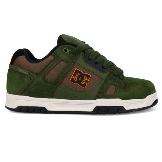 DC SHOES STAG OLIVE GREEN TRAINERS