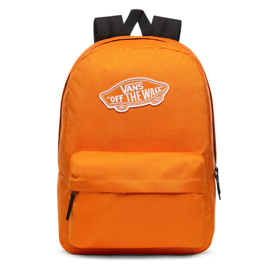 VANS REALM ORANGE BACKPACK