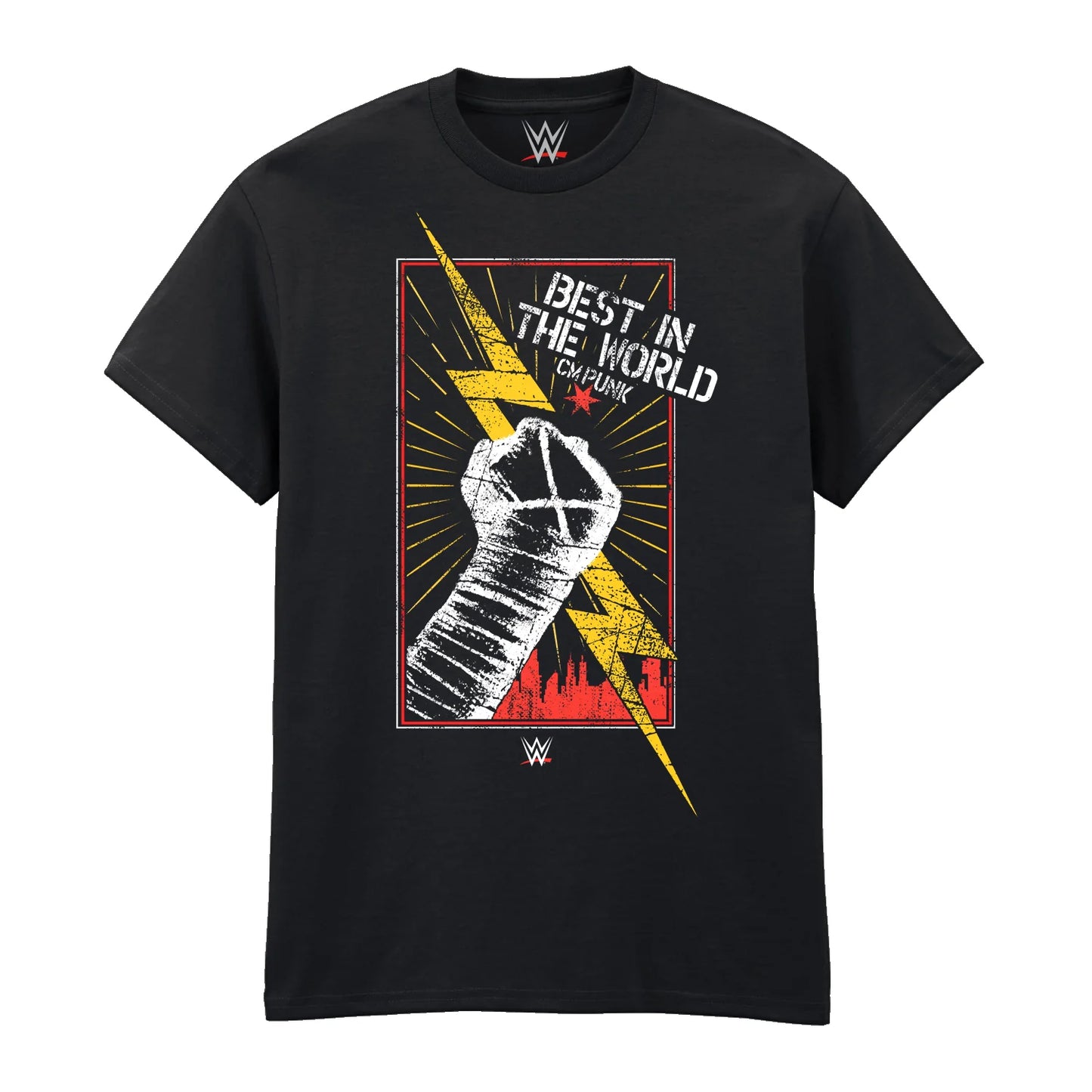 WWE CM PUNK - BOLT T-SHIRT