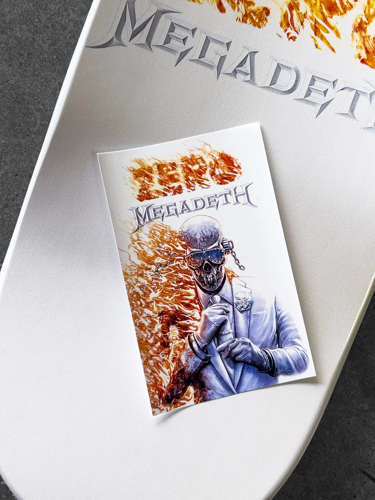 Zero Skateboard Deck Megadeth 8.5"