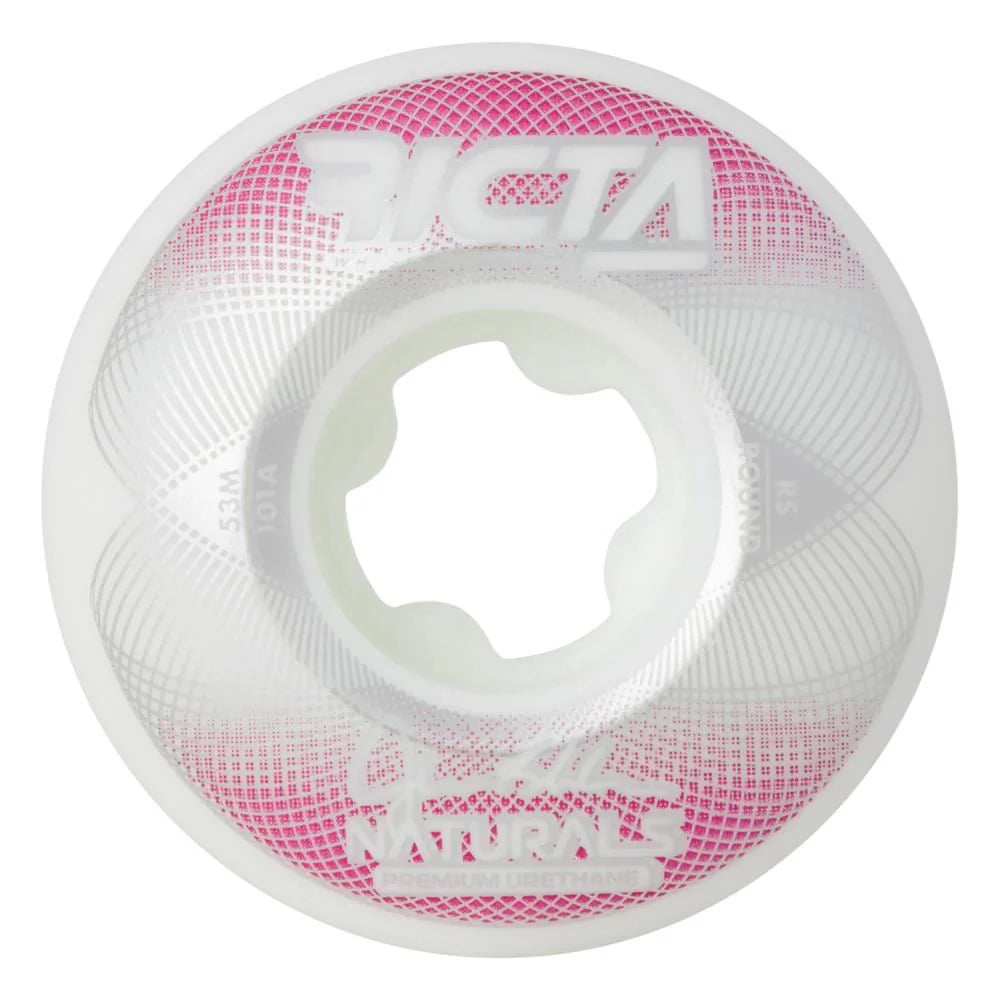 RICTA 53MM SHANAHAN GEO NATURALS ROUND 101A SKATEBOARD WHEELS