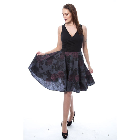 POIZEN CHEMICAL ADELIA DRESS BLACK