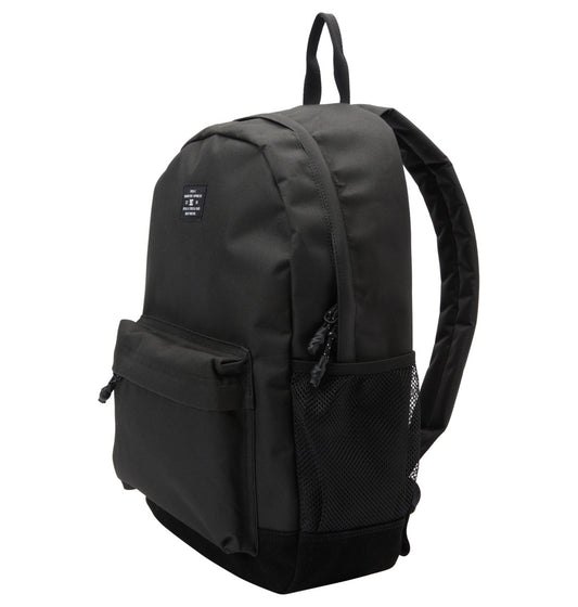 DC SHOES BACKSIDER CORE BLACK BACKPACK