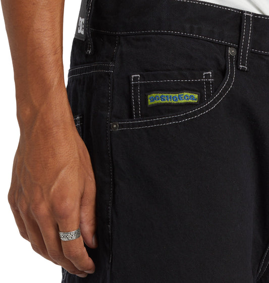 DC SHOES JEANS Worker Baggy - Black Tint
