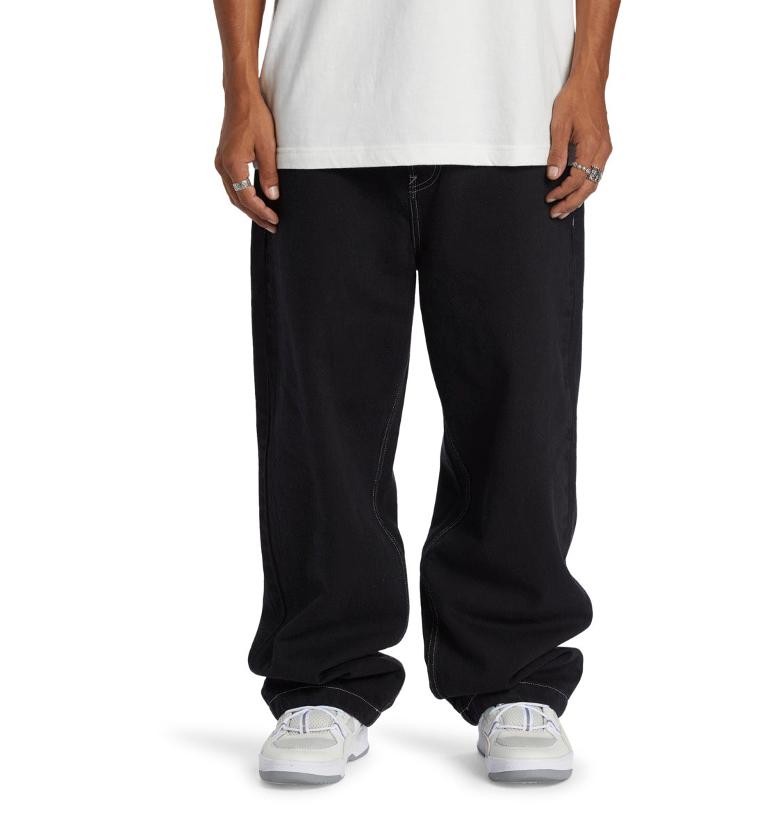 DC SHOES JEANS Worker Baggy - Black Tint