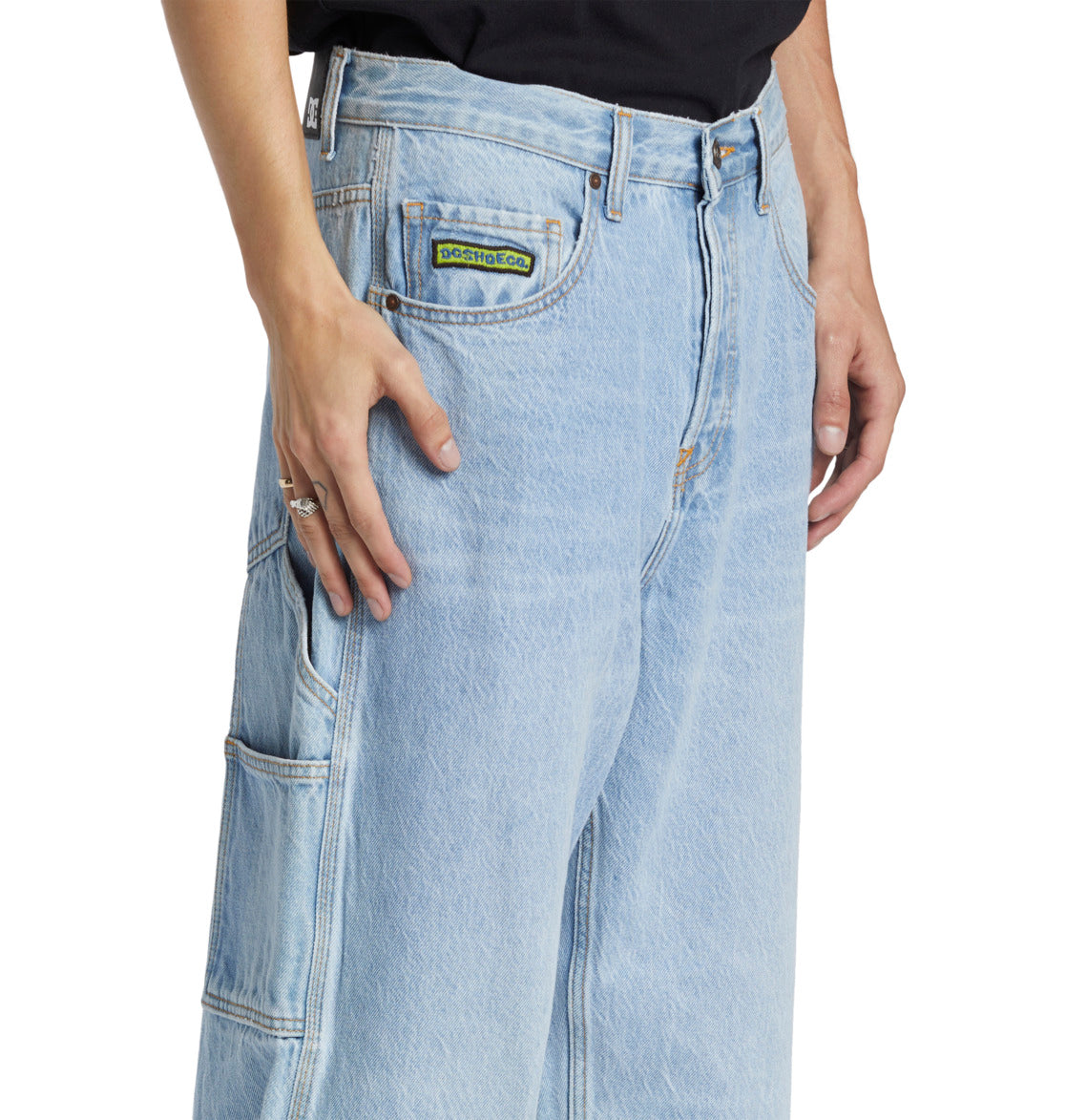 DC SHOES JEANS Worker Baggy - Carpenter Denim Light Indigo